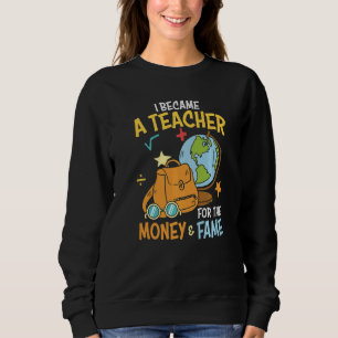 Moletom Tornei-me Professor Pelo Dinheiro Fama Professor