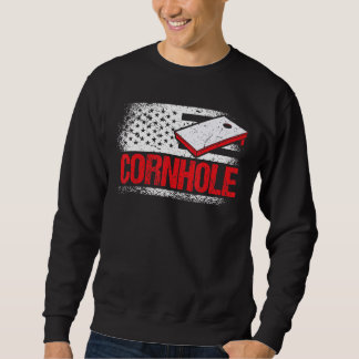 Moletom Torneio Cornstar Corn Hole Red White