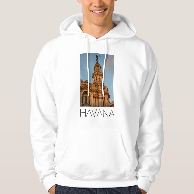 Moletom Torre de edifício antigo, Havana, Cuba (Frente)