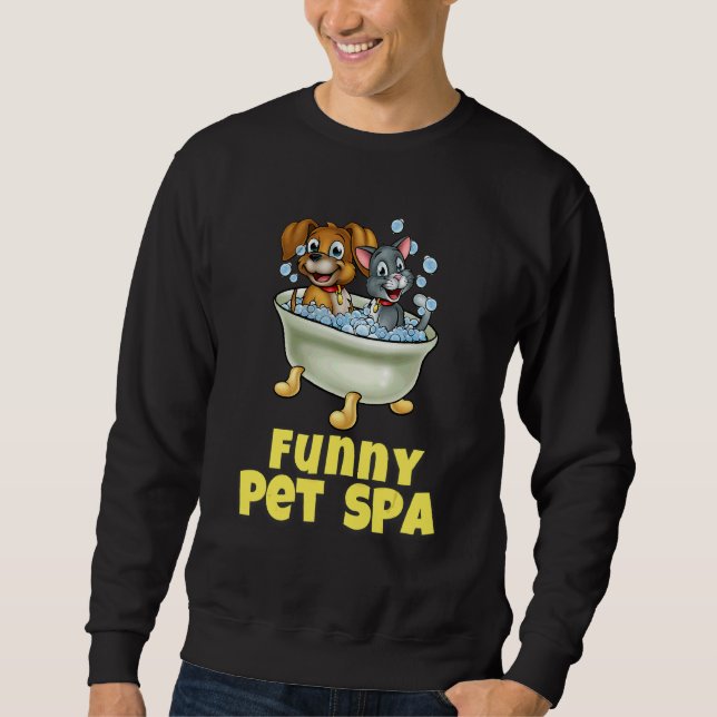 Moletom Tosa de Cães   Pet Spa 2 (Frente)