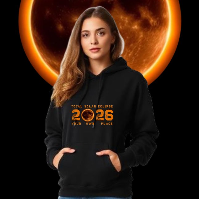 Moletom Total Solar Eclipse 2026 (Total Solar Eclipse 2026 Hoodie women)