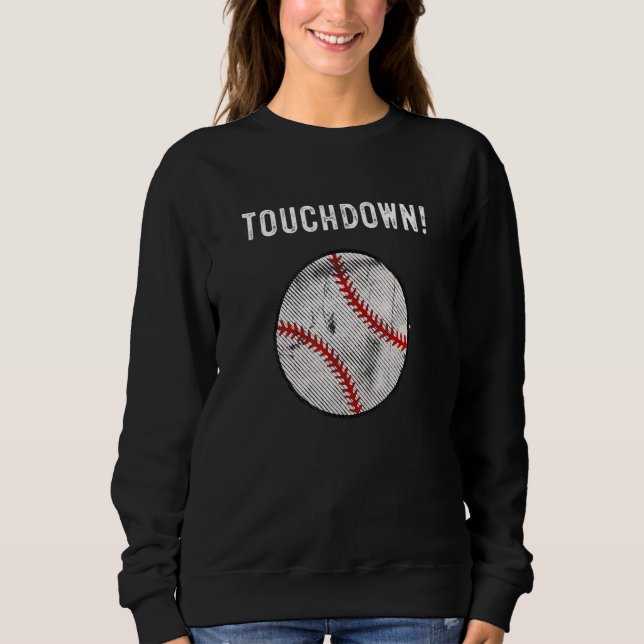 Moletom Touchdown Baseball   Baseball Football (Frente)