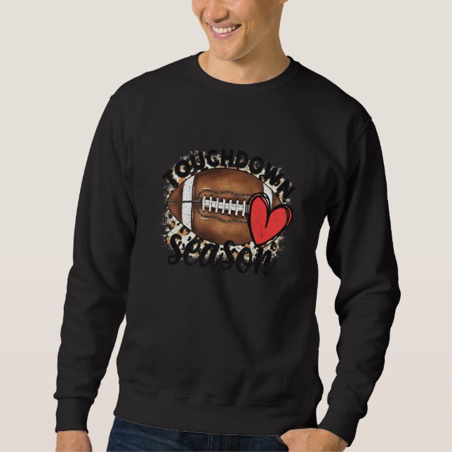 Moletom Touchdown Season Love Football Season Rugby (Frente)