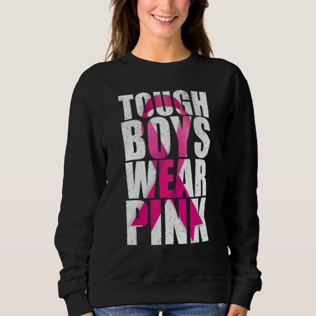 Moletom Tough Boys Wear Pink Cool Pink (Frente)