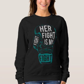 Moletom Tourette Syndrome Awareness Teal Boxing Glove Tees