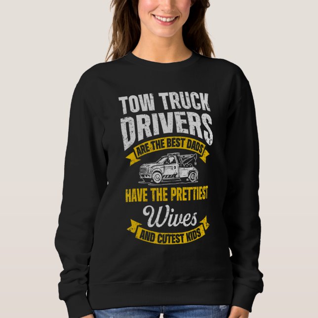 Moletom Tow Trucker Tow Truck Driver Tow Operator Breakdow (Frente)