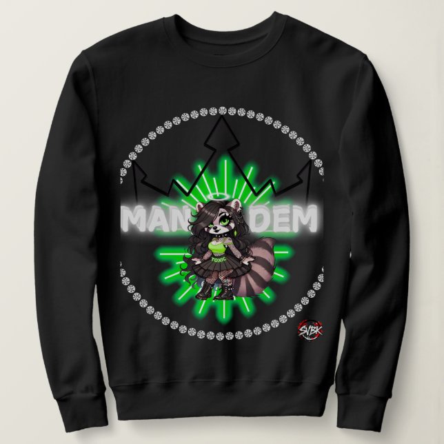 Moletom Tóxico - Coleção de Mandem - SVBK- SILVERBCK (Frente do Design)