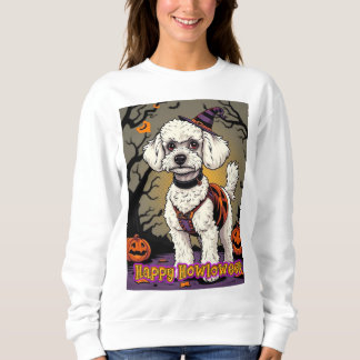 Moletom Toy Poodle Happy Howloween