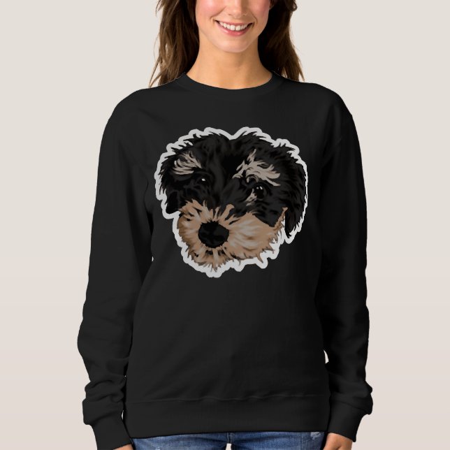 Moletom Toy Poodle Sticker (Frente)
