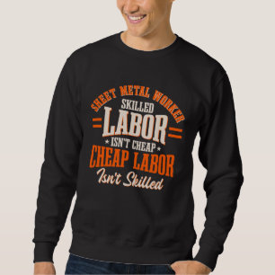 Moletom Trabalhador de Chapas Metálicas Ferreiro Metalurgi