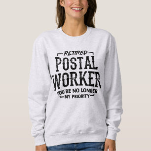 Moletom Trabalhador Postal Aposentado Carteiro Prioridade