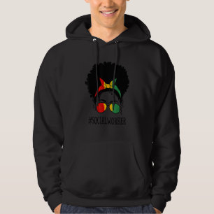 Moletom Trabalhadora Social Mulheres Africanas Coque Desgr