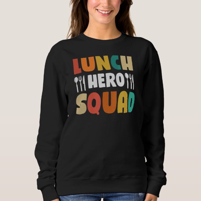 Moletom Trabalhadores de cantinas de hero Squad no almoço  (Frente)