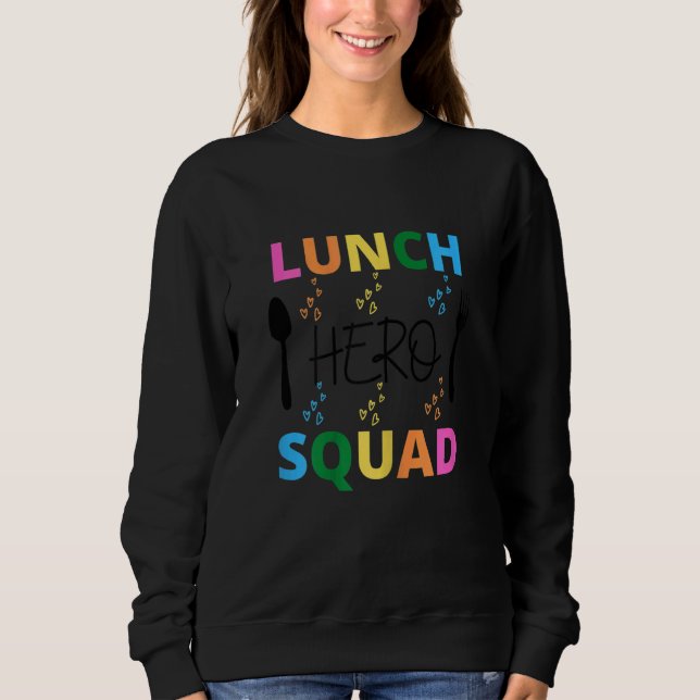 Moletom Trabalhadores de cantinas de hero Squad no almoço  (Frente)