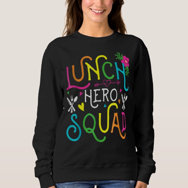 Moletom Trabalhadores de cantinas de hero Squad no almoço  (Frente)