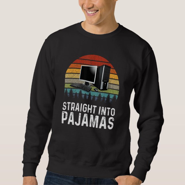 Moletom Trabalhe de Casa Diretamente para os Pijamas Funci (Frente)