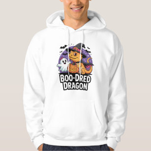 Moletom Trabalho de arte do Dia das Bruxas de Dragão Boo-D