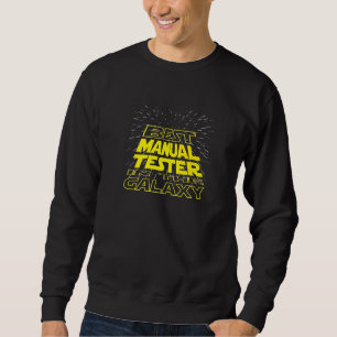 Moletom Trabalho de Galáxia Legal de Testador Manual