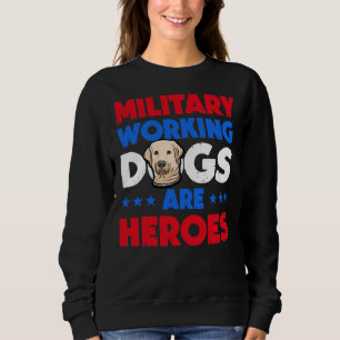Moletom Trabalho Militar do Labrador Retriever