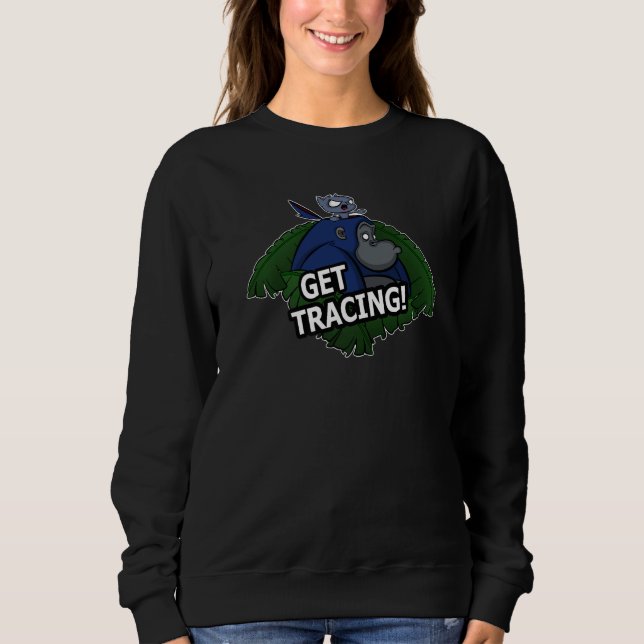 Moletom Tracing! Gorila Funny E Gato (Frente)
