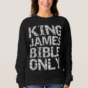 Moletom Tradução Cristã Conservadora King James Bibl
