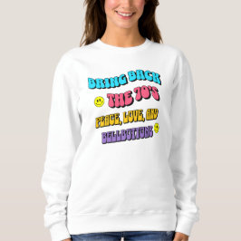 Moletom Traga de volta os anos 70