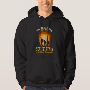 Moletom Trailblazer Mama Escalando Picos e Adventu Inspira