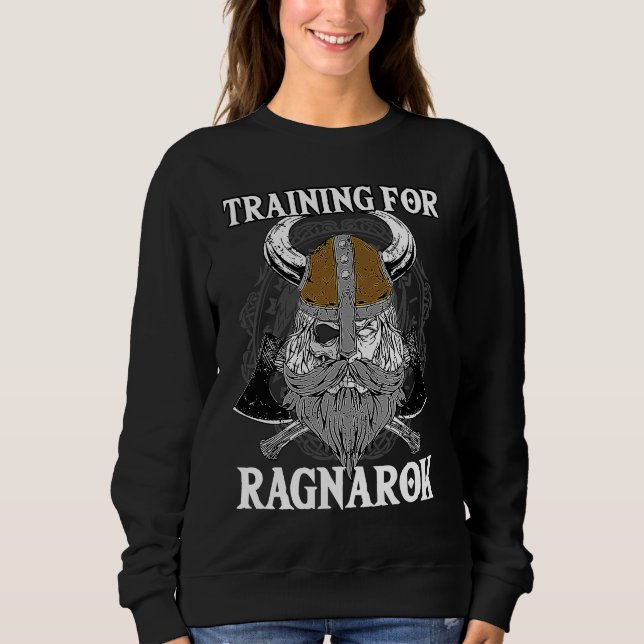 Moletom Training for Ragnarok Nordic Odin Mythology Celtic (Frente)