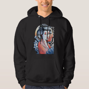 Moletom Traje de Cultura de Ópera Geisha Japonesa