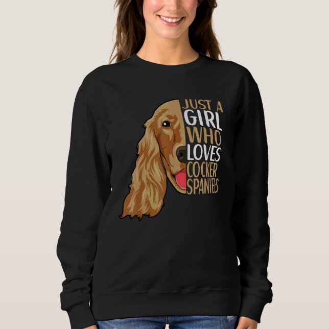 Moletom Traje para Cocker Spaniel Cocker Spaniel 4 (Frente)