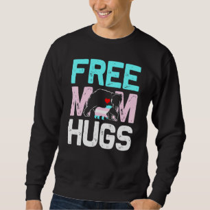 Moletom Trans Free Mãe Hugs Transexora Orgulho Mãe Ally Ra