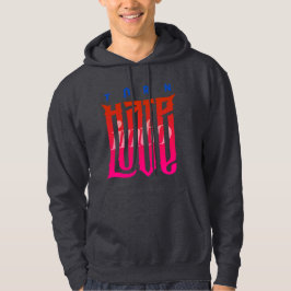Moletom Transforme o ódio em amor | Homens Hoodie