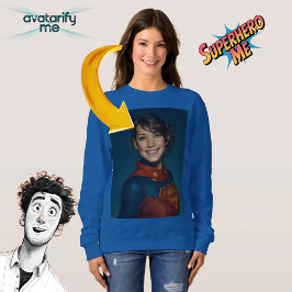 Moletom Transforme-se em qualquer personagem