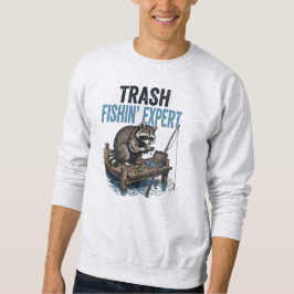 Moletom Trash Fishin' Expert Raccoon
