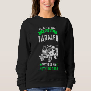 Moletom Trator de Fazenda do agricultor