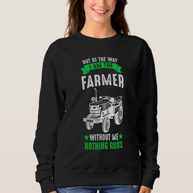 Moletom Trator de Fazenda do agricultor (Frente)