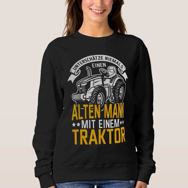 Moletom Trator Para O Agricultor Masculino (Frente)