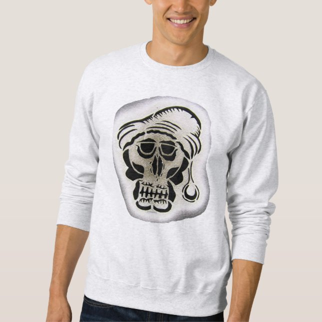 Moletom Trauriger Jolly Roger - Sweatshirt (Frente)