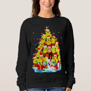 Moletom Tree Lights Chicken Xmas