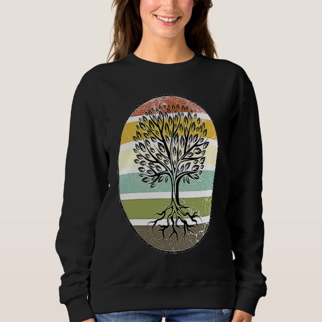Moletom Tree of life Retro Nature Outdoor (Frente)