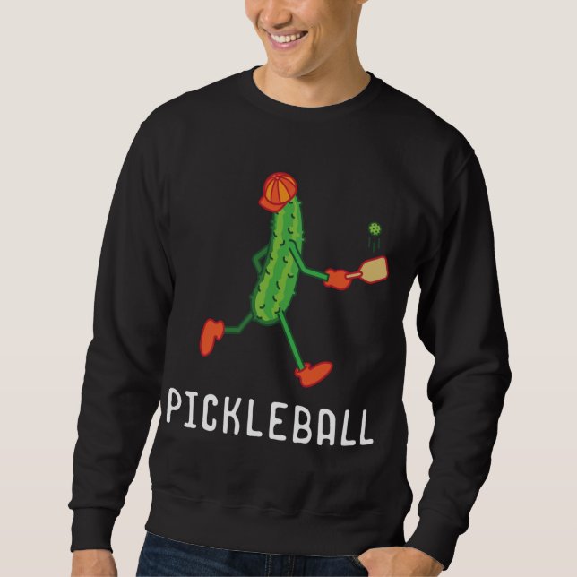 Moletom Treinador do Jogador de Pickleball Vegan Coletor F (Frente)