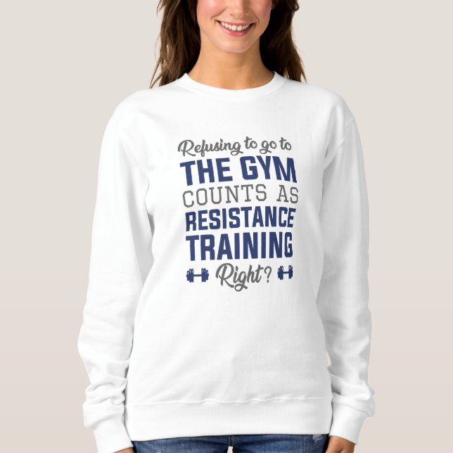 Moletom Treinamento de Resistência (Frente)