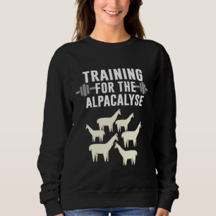 Moletom Treinamento para o Alpacalypse Apocalipse Alpaca