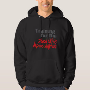 Moletom Treinamento Para O Zombie Apocalypse Funny Workout