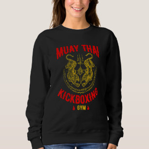 Moletom Treinamento Tiger Muay Thai Kickboxing Gym Mma