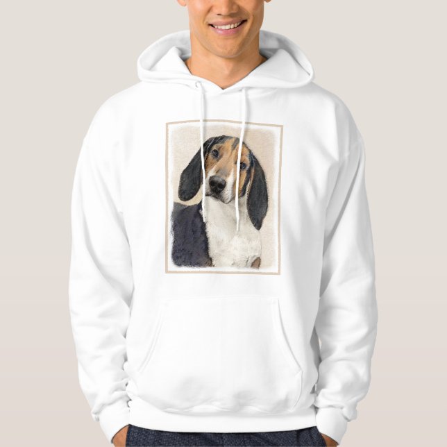 Moletom Treing Walker Coonhound Painting - Arte Original (Frente)