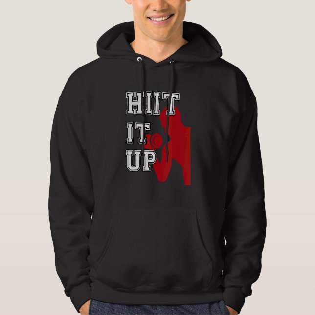 Moletom Treino de Intervalo de Fitness HIIT It Up (Frente)