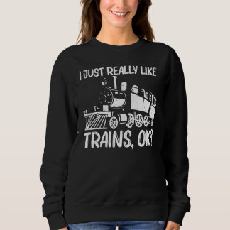 Moletom Trem Legal Para Homens Mulheres Trem Locomotiva Fe