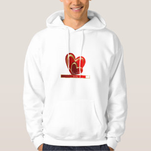 Moletom Trending Love Loading Red Hearts Custom Namorado