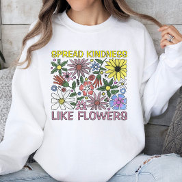 Moletom Trendy Floral Spread Bonness Flores Coloridas
